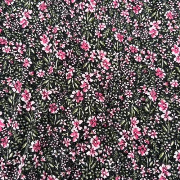 Maurices Floral Short Sleeve Top - Ladies Plus Size 1X - Picture 2 of 3